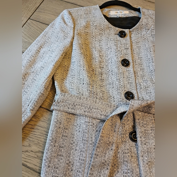 Jones Studio Gray Button Front Professional Suit Jacket - Picture 4 of 9